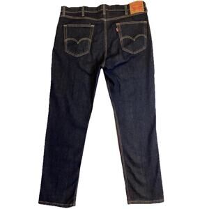 Levi's 514 Straight Fit Dark Blue Men's Jeans W40 L 32 Great condition